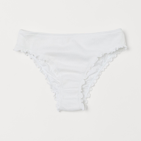 Lace-up Ruffle Bikini Set - Picture 7 of 8